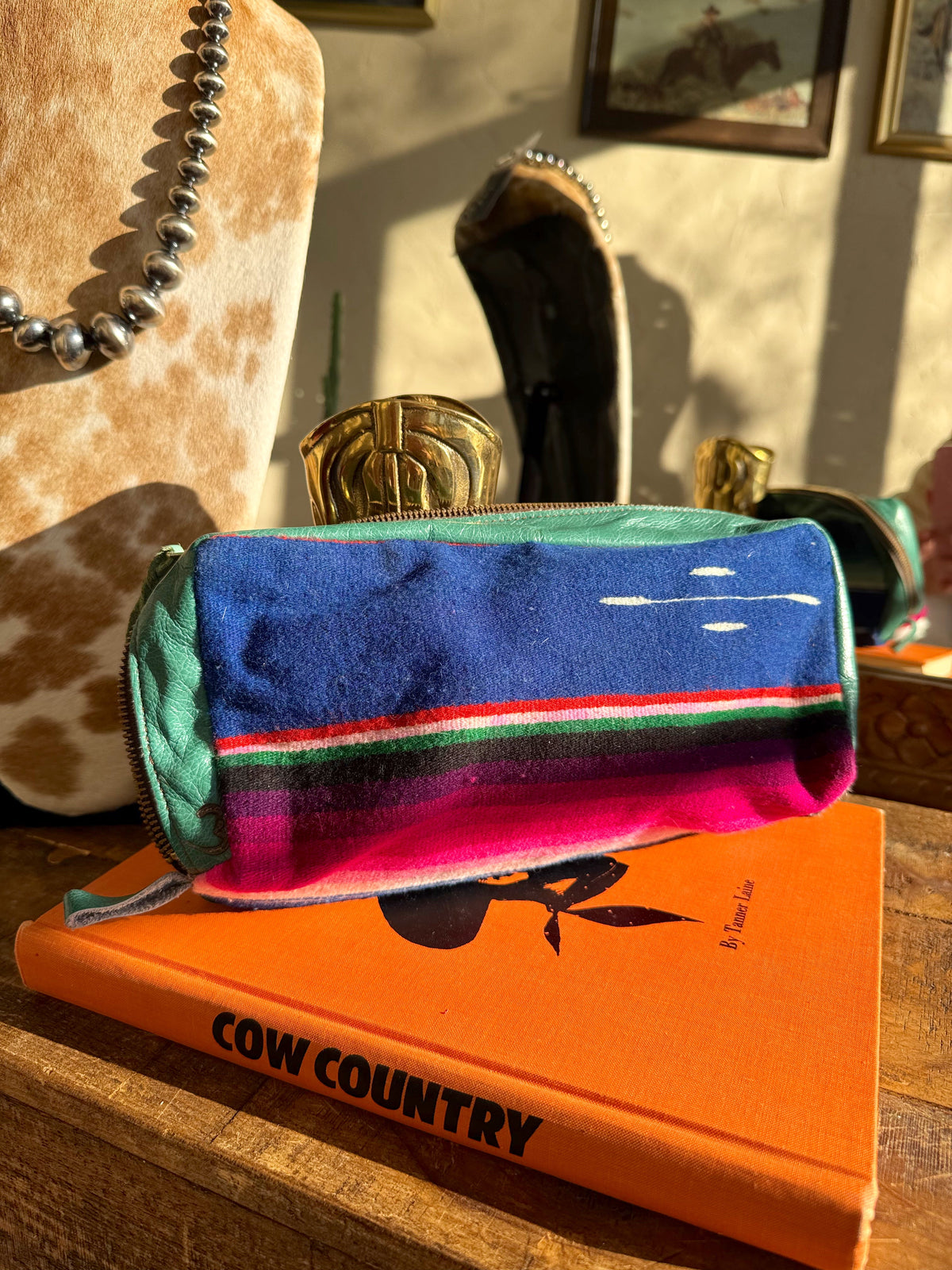 Rail 3 Ranch Makeup Brush Pouch