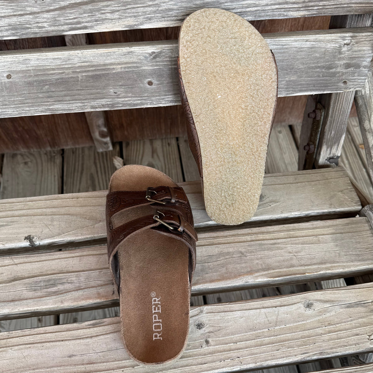 Desiree Tooled Women's Sandals by Roper