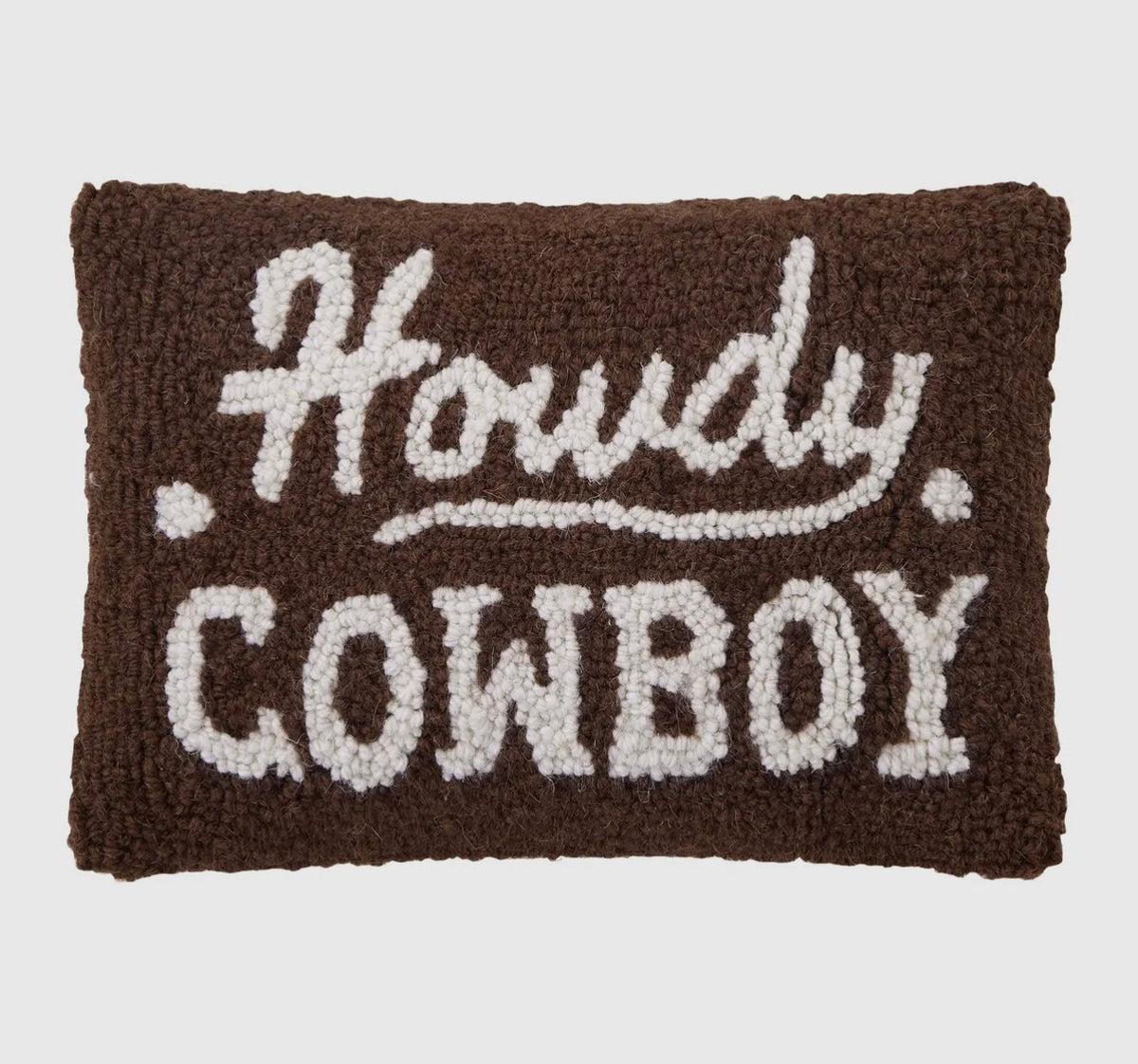 Howdy Cowboy Hook Pillow