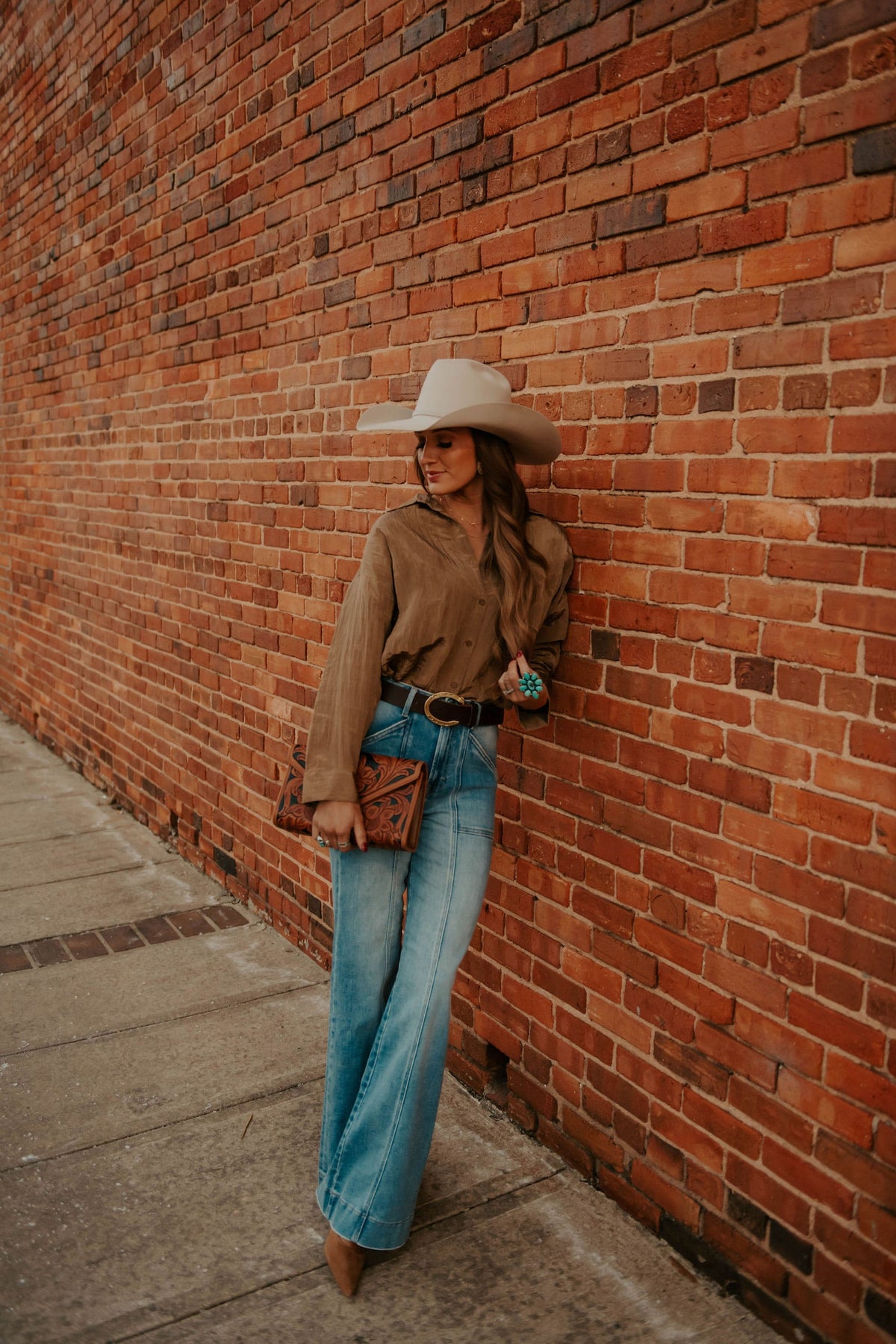 Tulsa Top in Brown