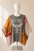 Free Bird Handmade Boho Poncho ~ One Size