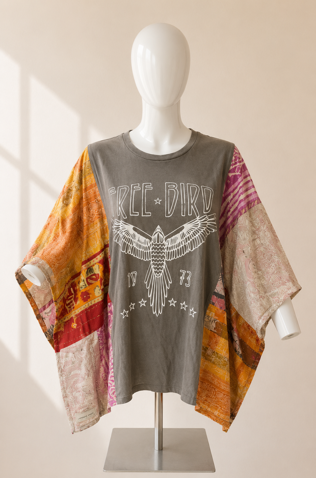 Free Bird Handmade Boho Poncho ~ One Size