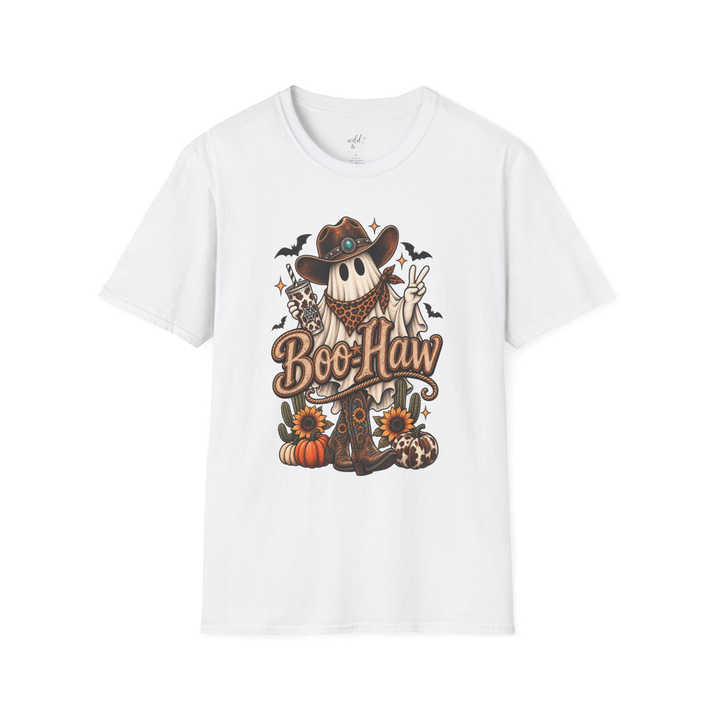 Boo-Haw Halloween Cowboy ~ Wildflowers & Moonshine Exclusive T-Shirt
