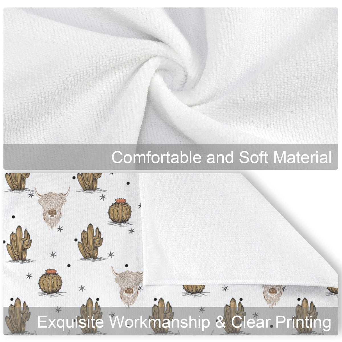 Highlands Southwest Set of 4 Kitchen Dish Towels