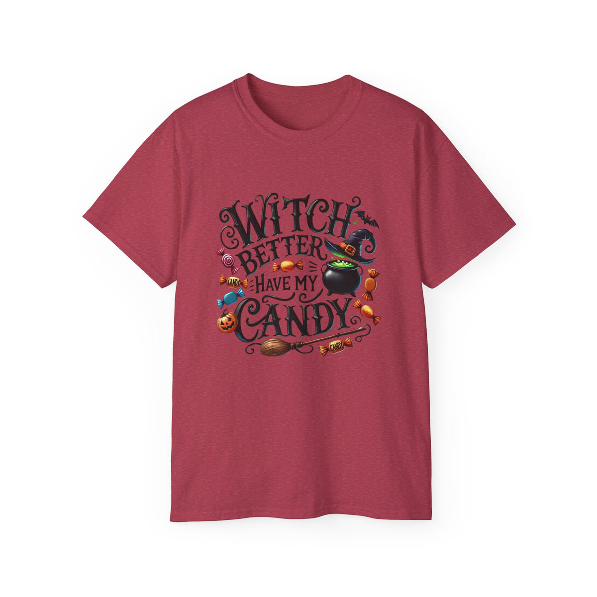 Witch Better Have My Candy Cauldron Graphic Tee-Wildflowers & Moonshine Exclusive