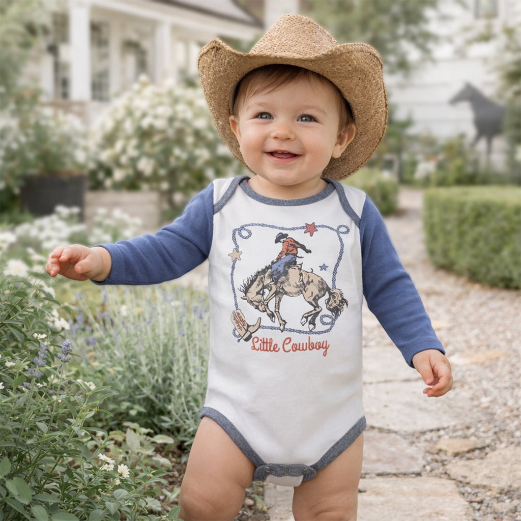 Little Cowboy Baby Boy Bodysuit by Tesa Baby