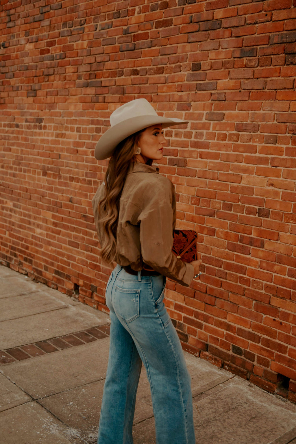 Tulsa Top in Brown