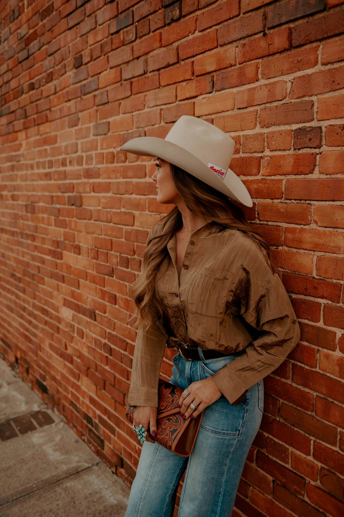 Tulsa Top in Brown