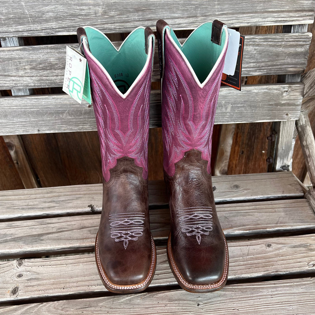 Purple Cowgirl Women's Boots by Roper