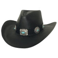 A Night to Shine Shantung Panama Straw Cowgirl Hat by Bullhide