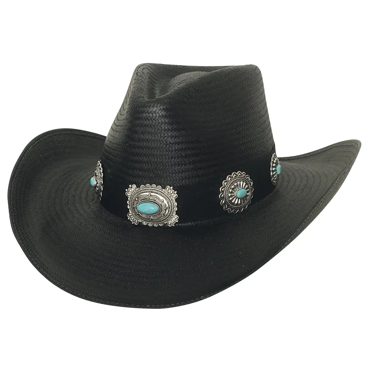 A Night to Shine Shantung Panama Straw Cowgirl Hat by Bullhide