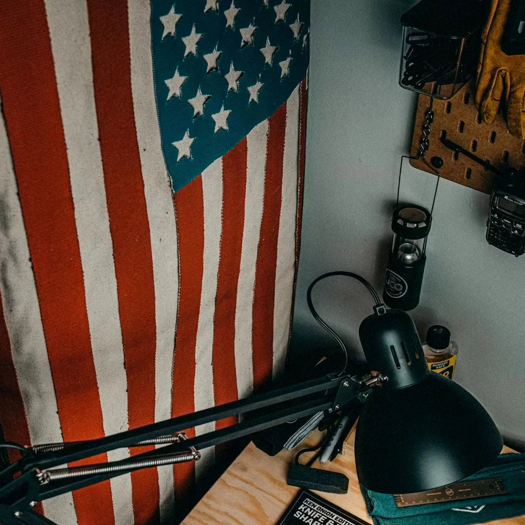 American Flag - Made from Recycled Fire Hose