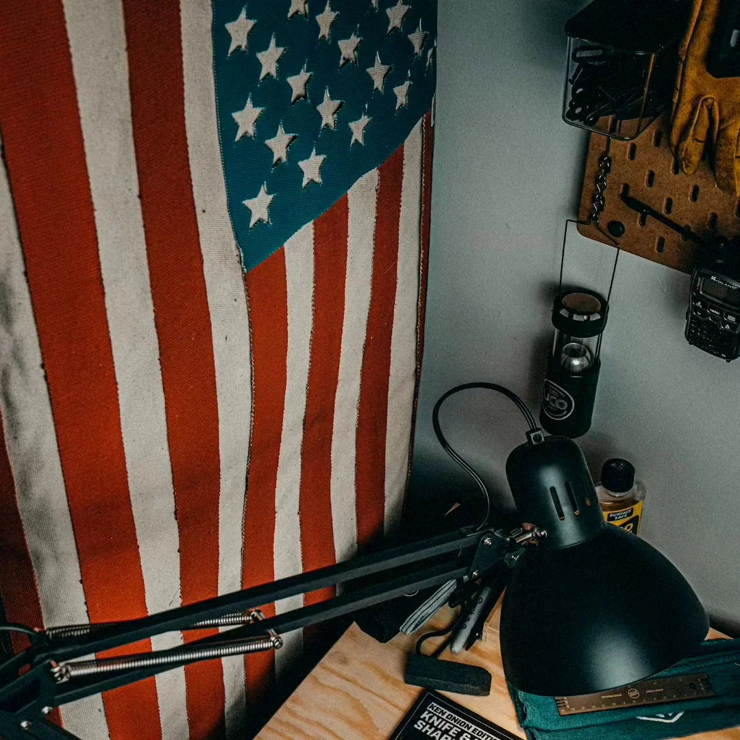American Flag - Made from Recycled Fire Hose