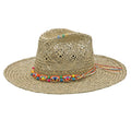 Aurora Straw Fedora Hat by Peter Grimm