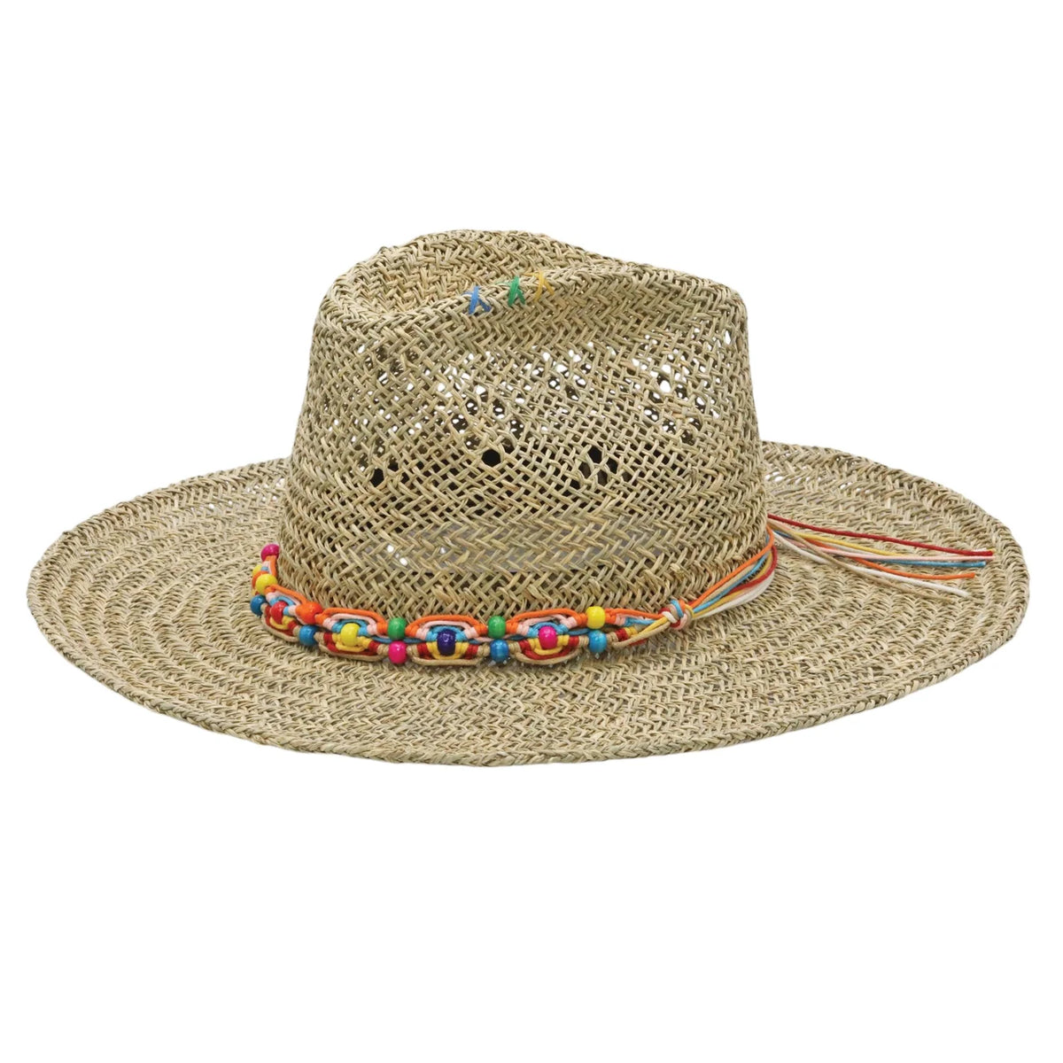 Aurora Straw Fedora Hat by Peter Grimm
