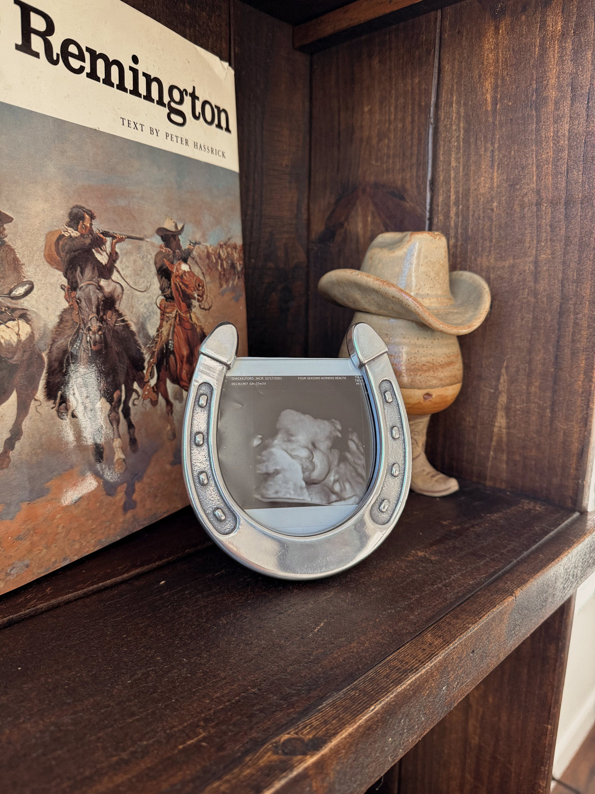 Horseshoe Picture Frame