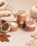 Fall Candle Gift Set of 4 - 4 oz Tins