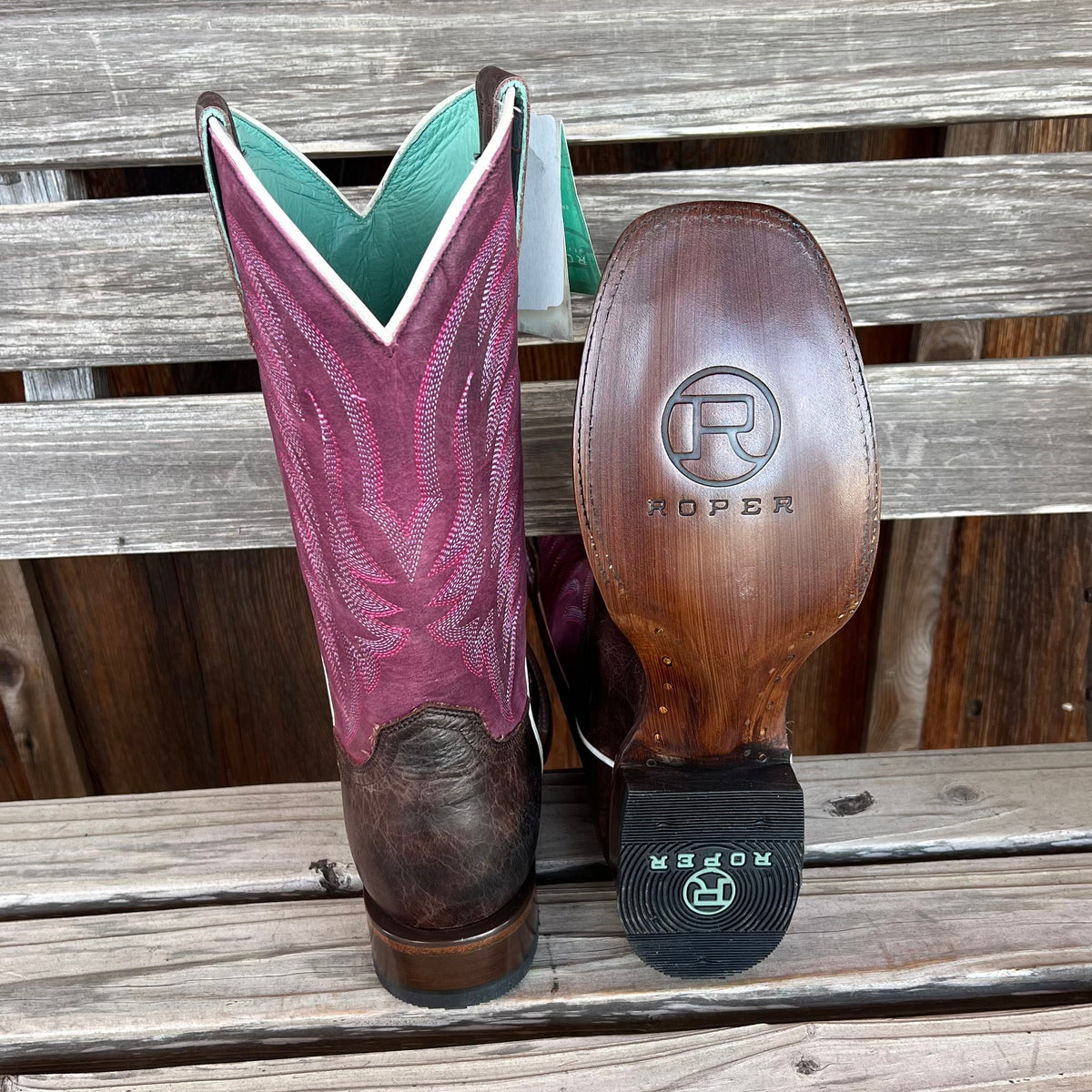 Purple Cowgirl Women's Boots by Roper