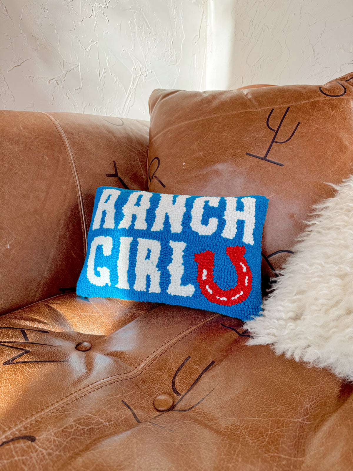 Ranch Girl Hook Pillow