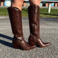 Espresso Croc Casanova Women's Boots by Ariat