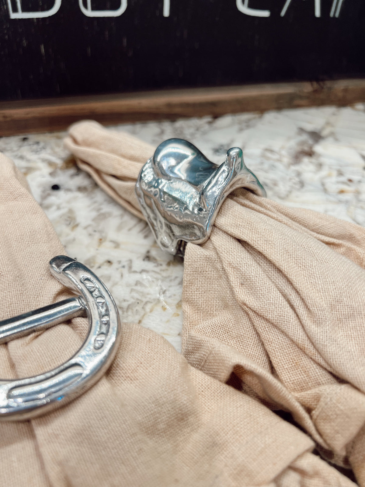 Western Napkin Ring Set