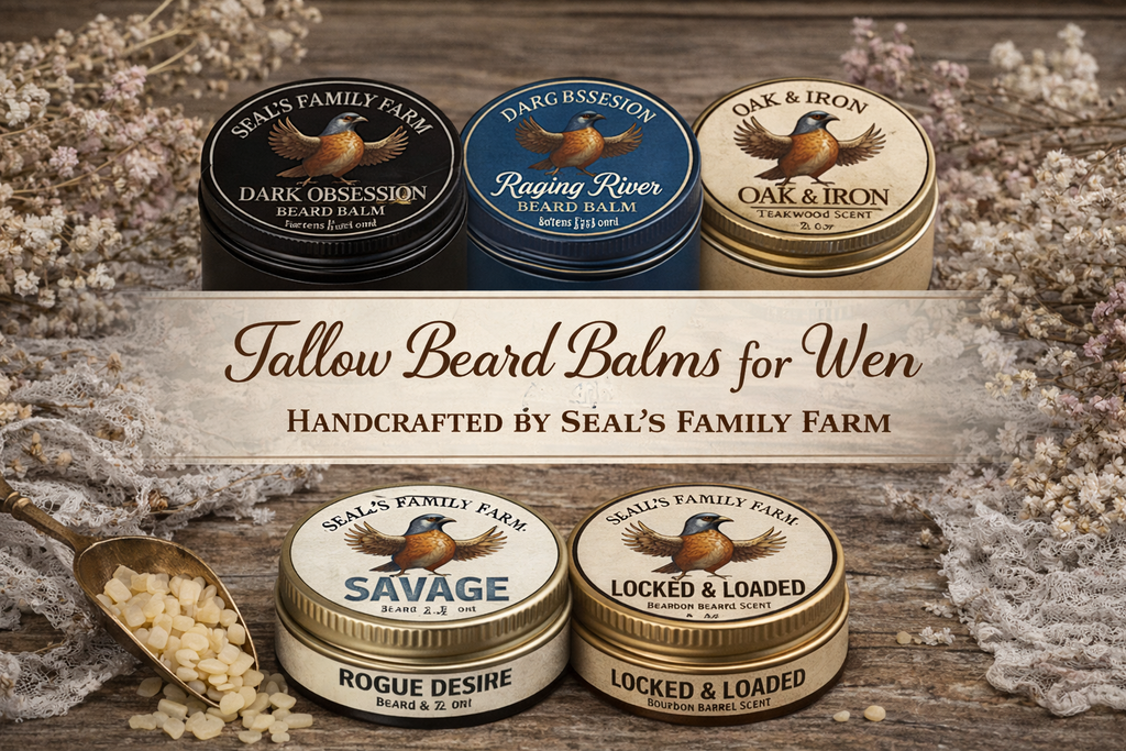 Men's Tallow Beard Balms