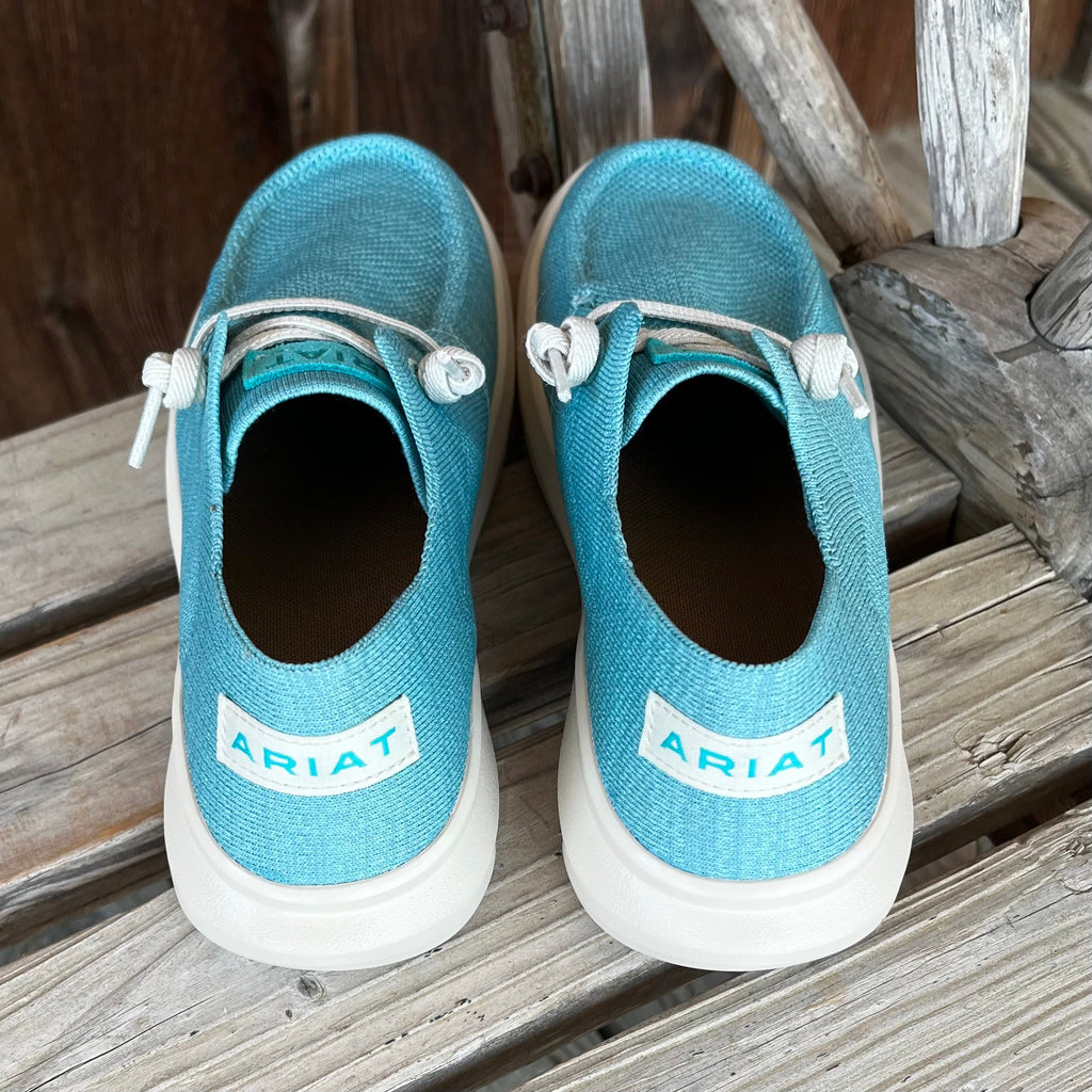 Sky Blue Knit Hilo Women's Shoes by Ariat