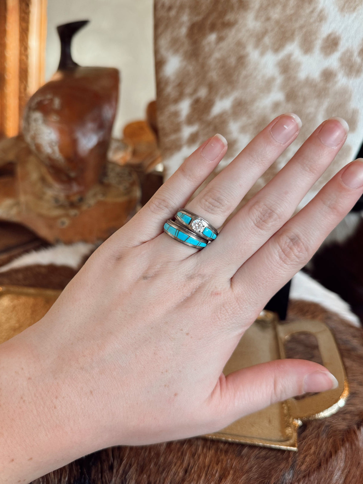 Turquoise Inlay Ring