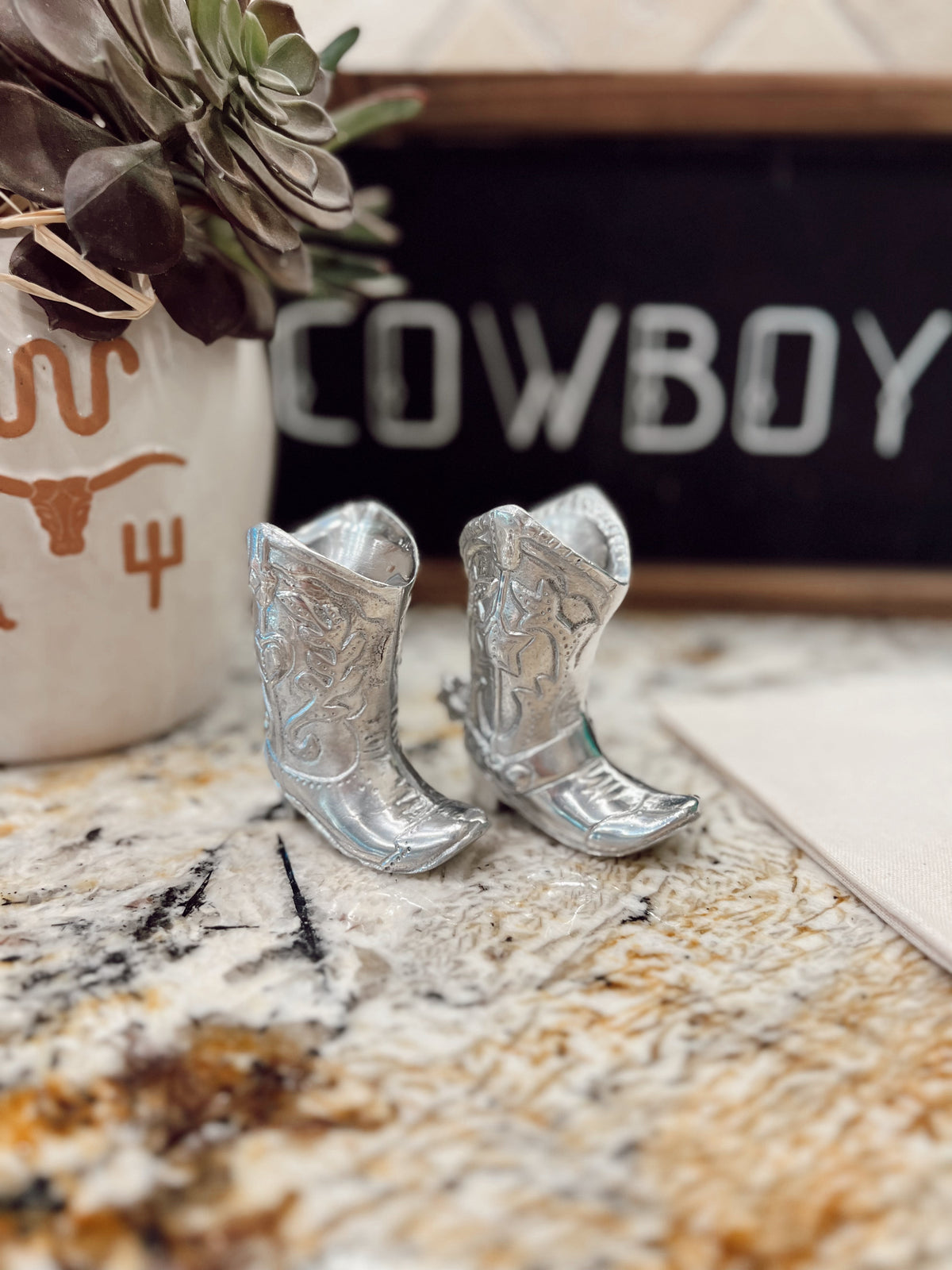 Boot Salt & Pepper Shakers