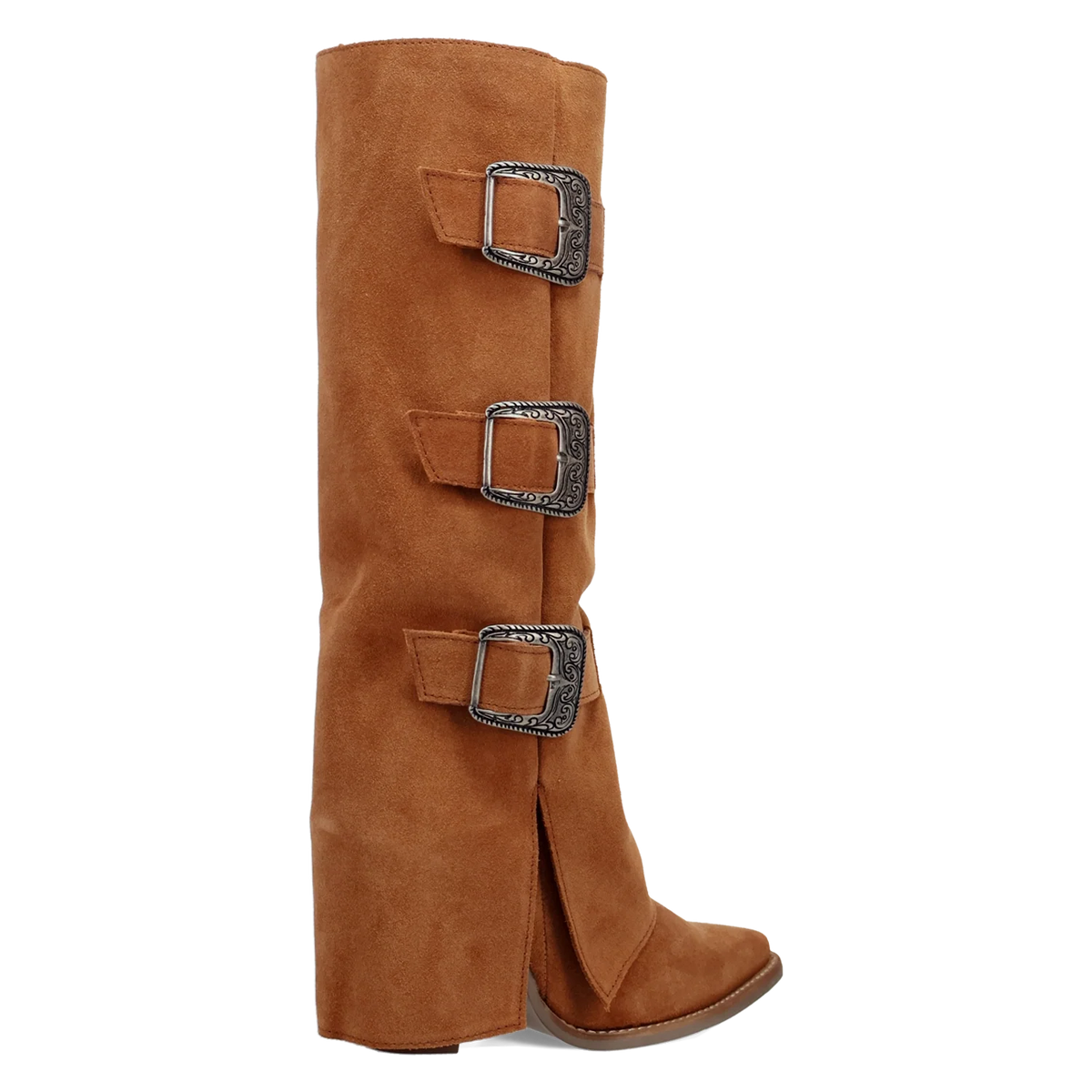 Buckle Bunny - Women's Suede Cowgirl Boots by Dingo