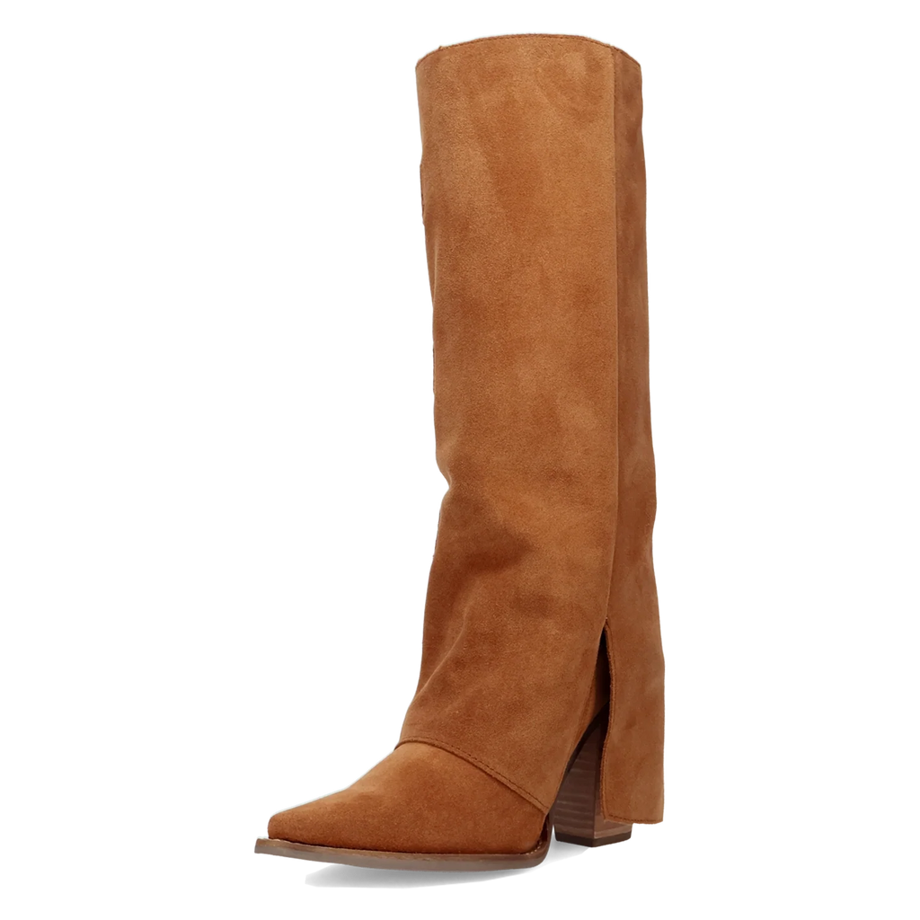 Buckle Bunny - Women's Suede Cowgirl Boots by Dingo