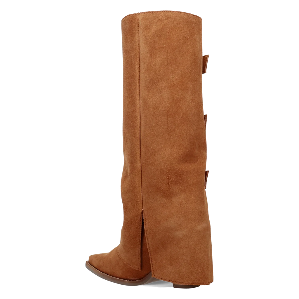 Buckle Bunny - Women's Suede Cowgirl Boots by Dingo