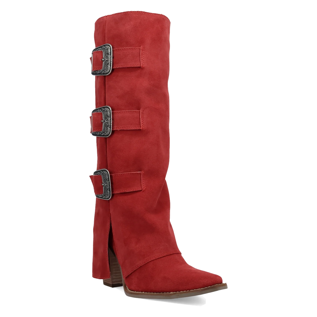 Buckle Bunny - Women's Suede Cowgirl Boots by Dingo