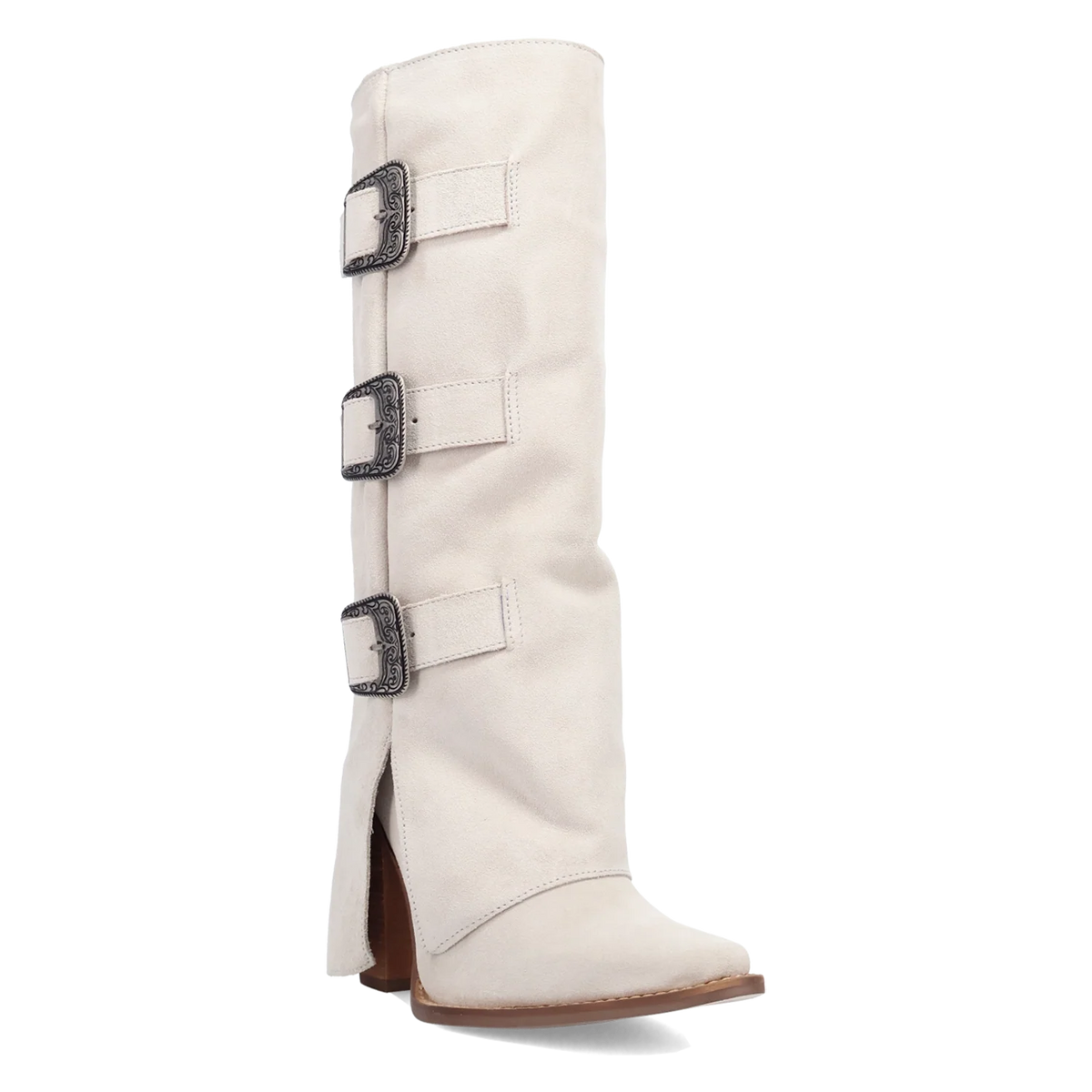Buckle Bunny - Women's Suede Cowgirl Boots by Dingo