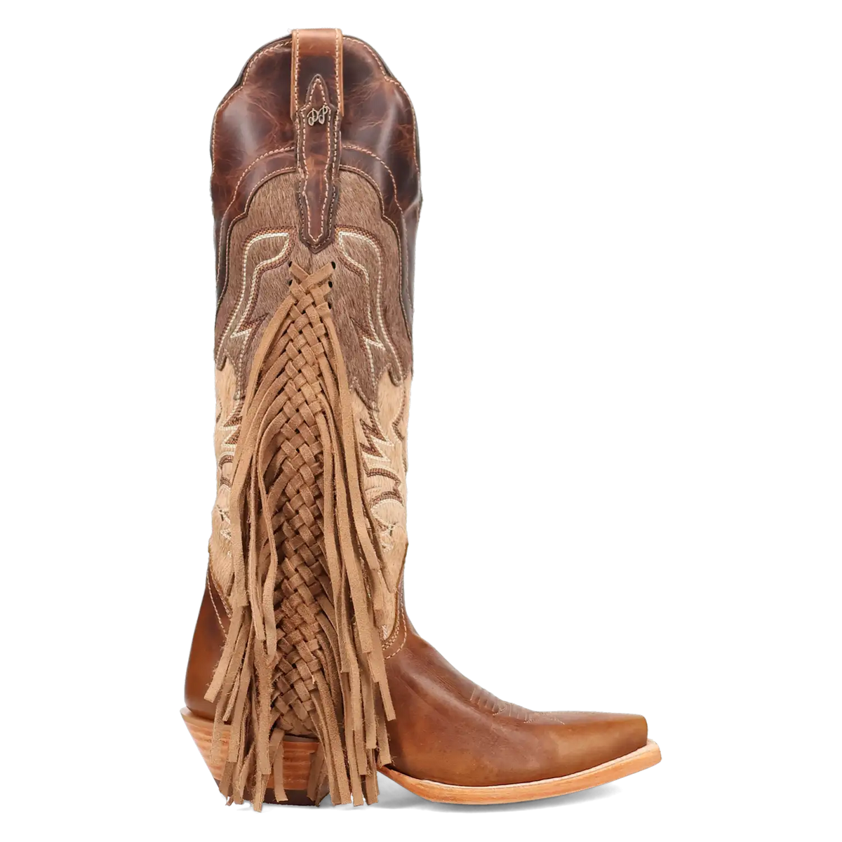 Dayla - Women's Leather Hair-On Cowgirl Boots by Dan Post