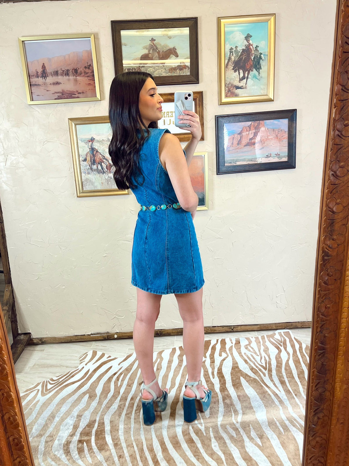 Dallas Denim Dress