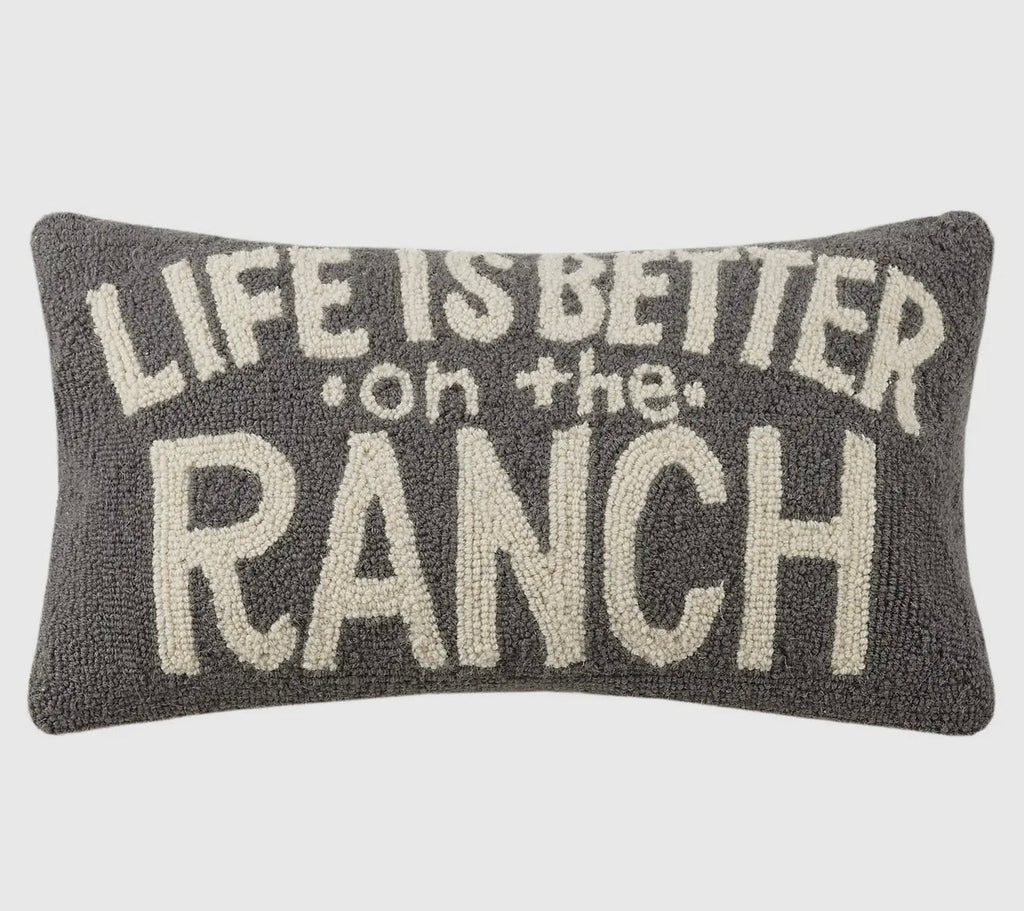 Life is Better on the Ranch Hook Pillow