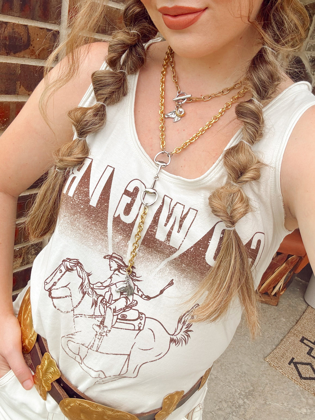 Fast Horses Cowgirl Tank