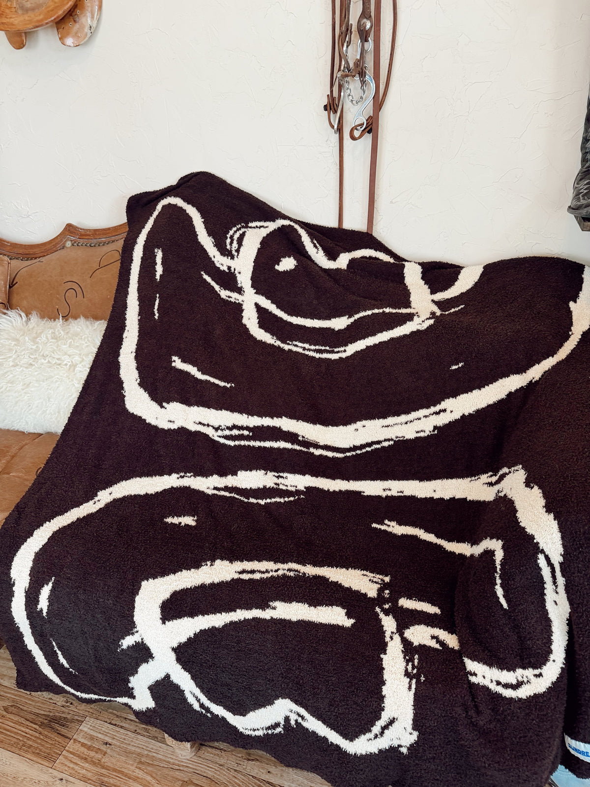 Cowboy Hat Throw Blanket