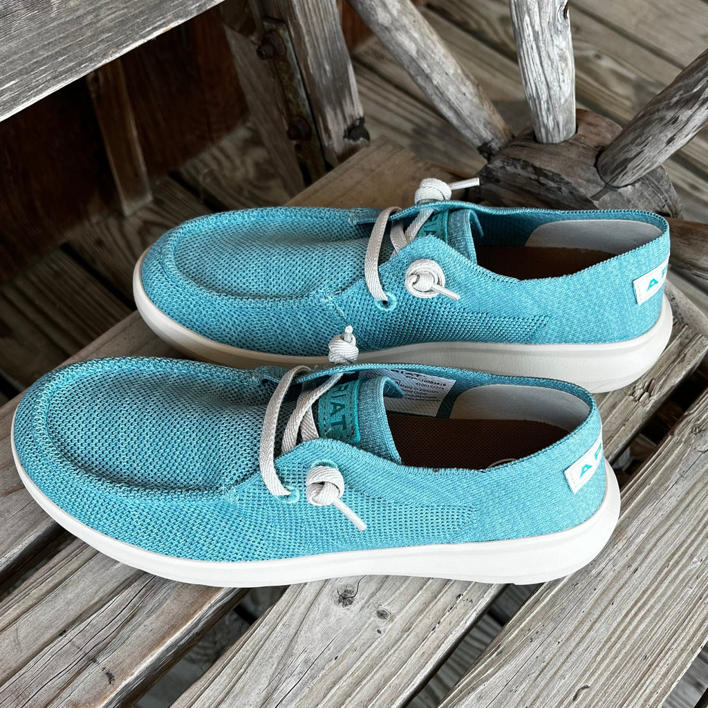 Sky Blue Knit Hilo Women's Shoes by Ariat