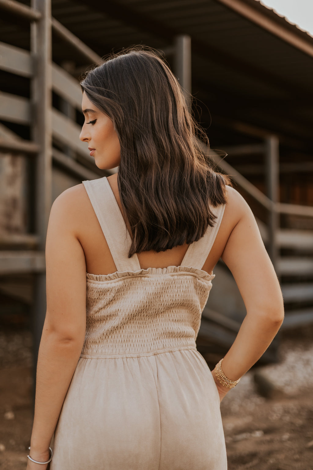 Sierra Suede Jumpsuit