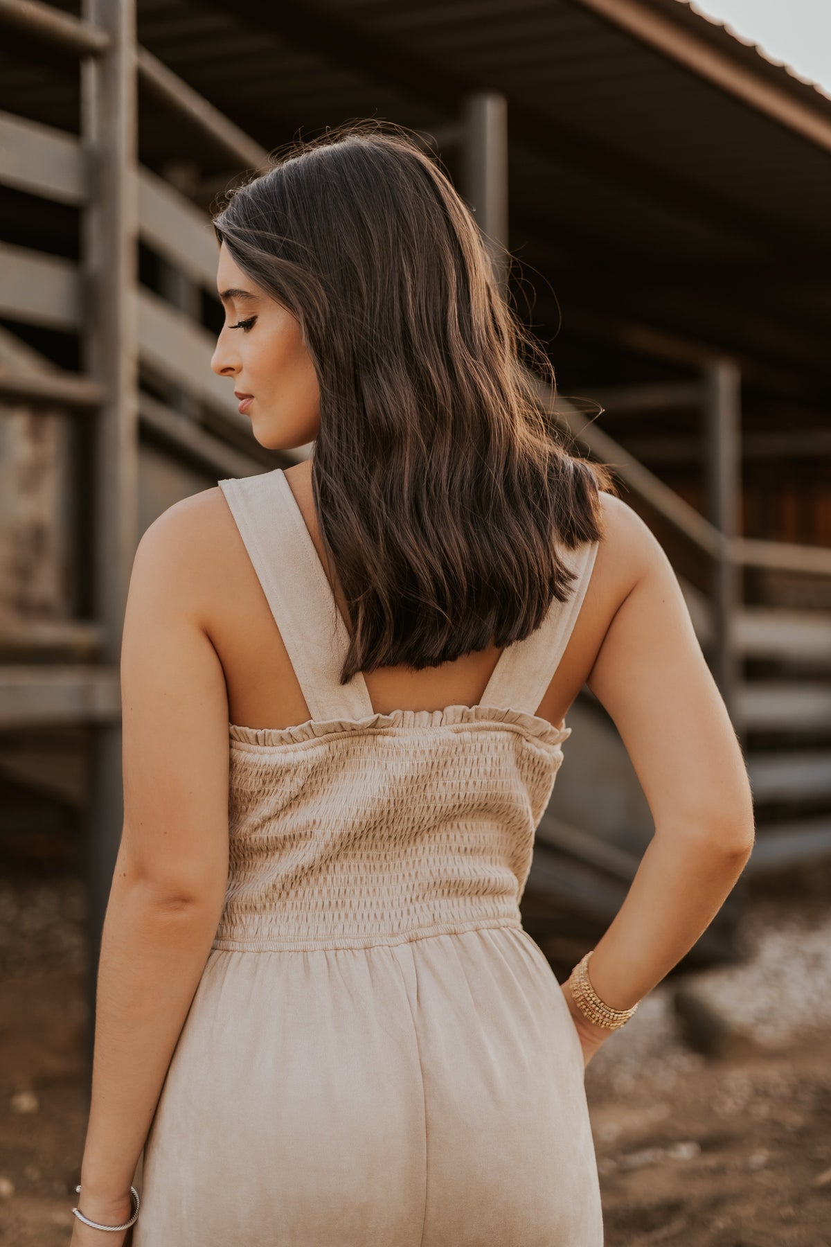 Sierra Suede Jumpsuit