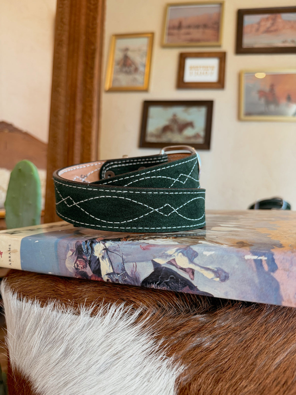 Gunslinger Belt in Forest Green