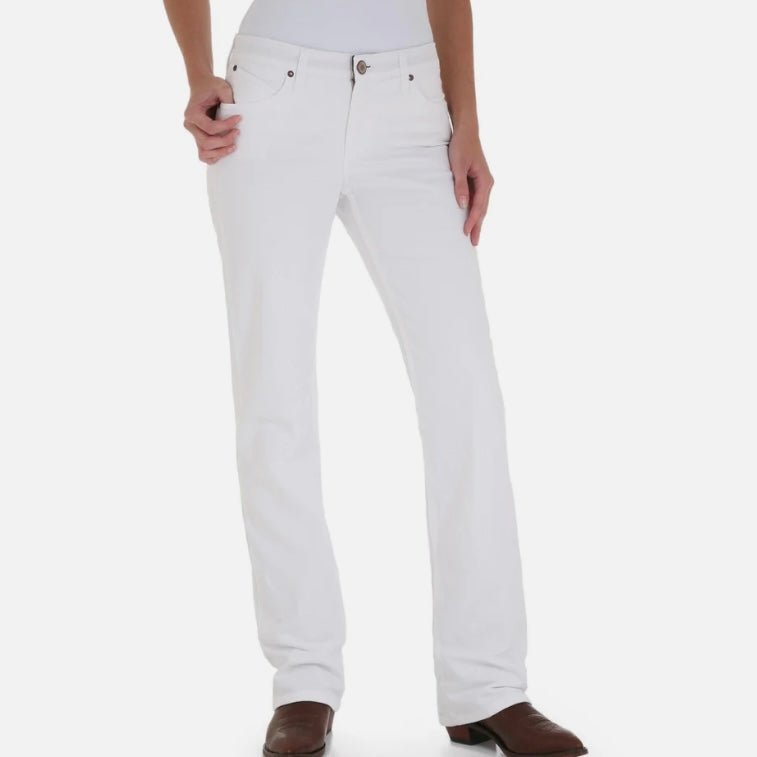 White Q-Baby Women's Jeans by Wrangler