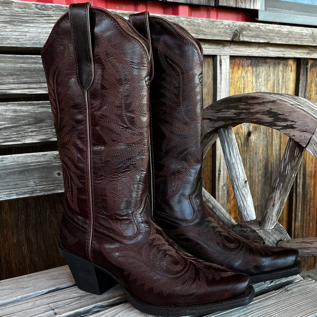 Brown Collins Women's Boots by Ariat