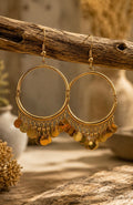 Desert Dancer Hoop Earrings