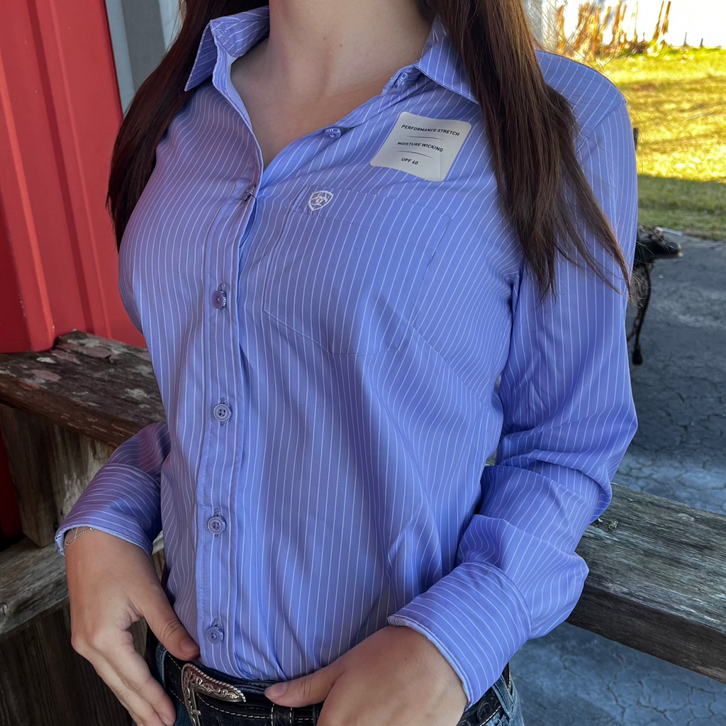 Lavender Kirby Women's Shirt by Ariat