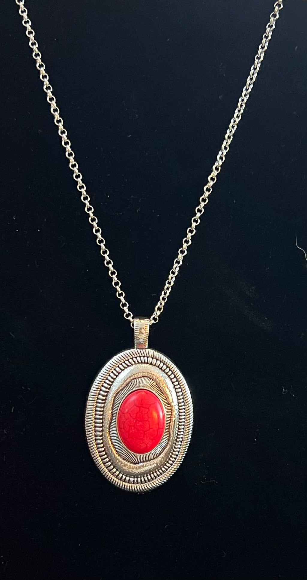 Red Horizon Necklace
