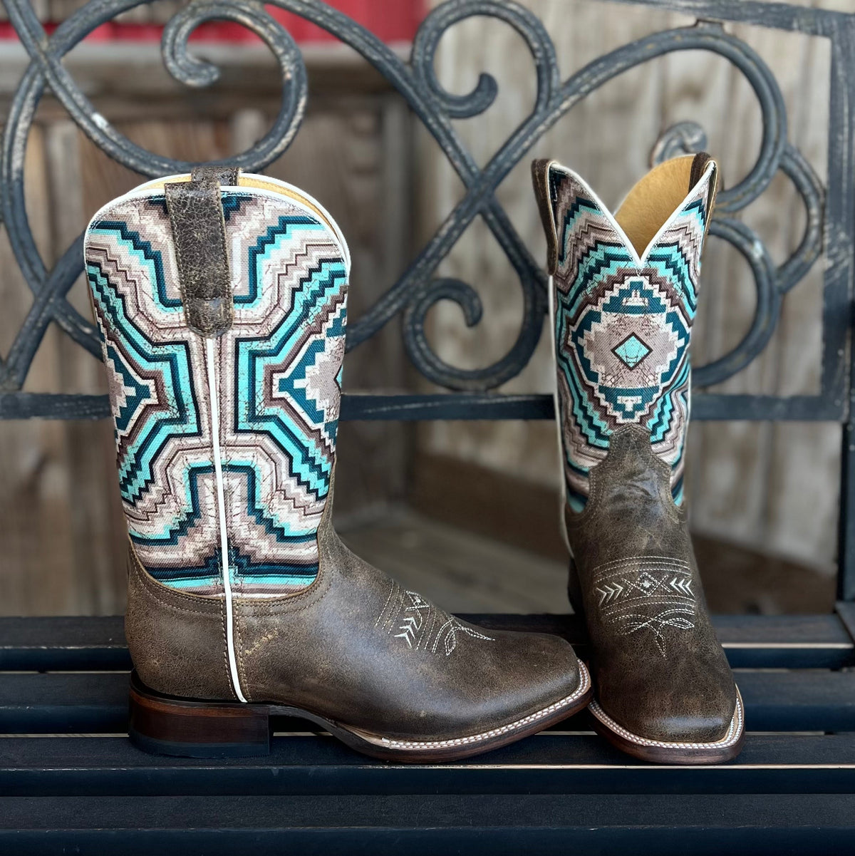 Shimmering Aztek Women's Boots by Roper