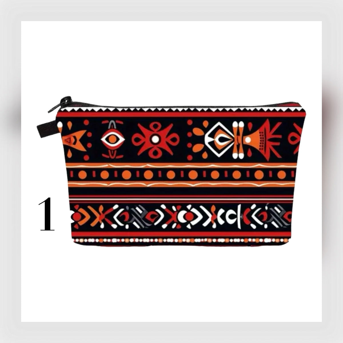 Boho Western Travel Cosmetic Organizer